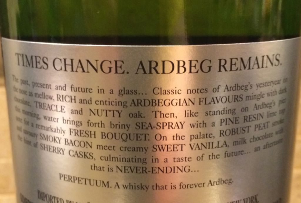 Ardbeg Perpetuum - Ardbeg (750 mL) alcohol collectible - Main Image 2