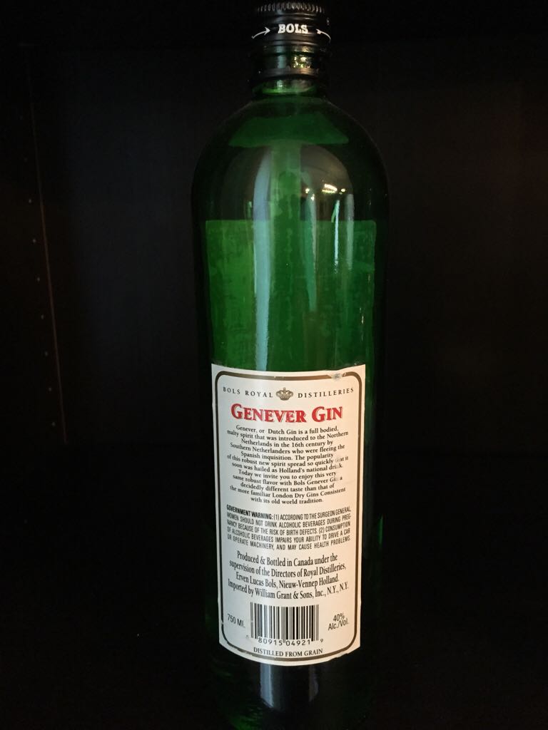 Bols Genever historic - Bols (750 mL) alcohol collectible - Main Image 2
