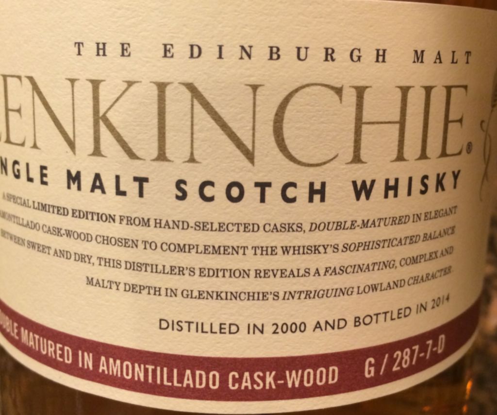 Glenkinchie Distillers Edition (14 Year) - Glenkinchie Distillery (750 mL) alcohol collectible - Main Image 2