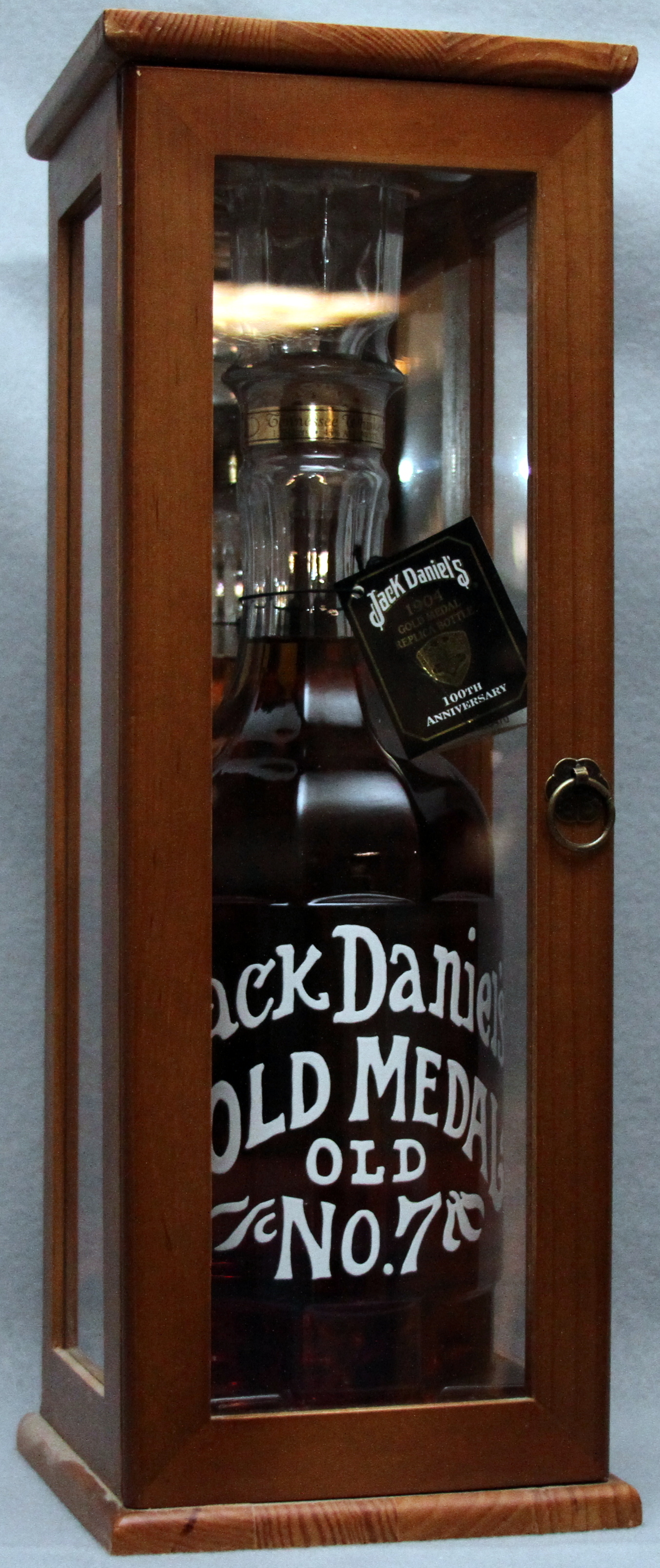 Gold Medal 1904 Replica Bottle - Jack Daniels (1500 mL) alcohol collectible - Main Image 2