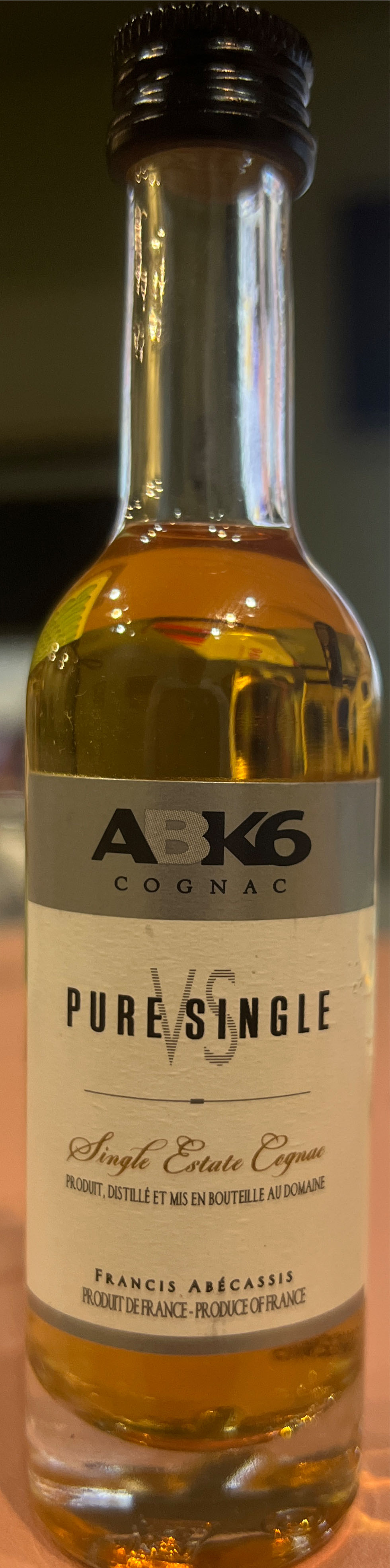 ABK6 VSOP Grand Cru Cognac - Abecassis Estate (750 mL) alcohol collectible - Main Image 3