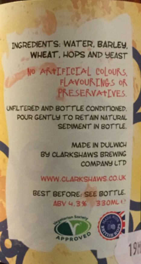 Strange Brew No.1 - Clarkshaws (330 mL) alcohol collectible - Main Image 2