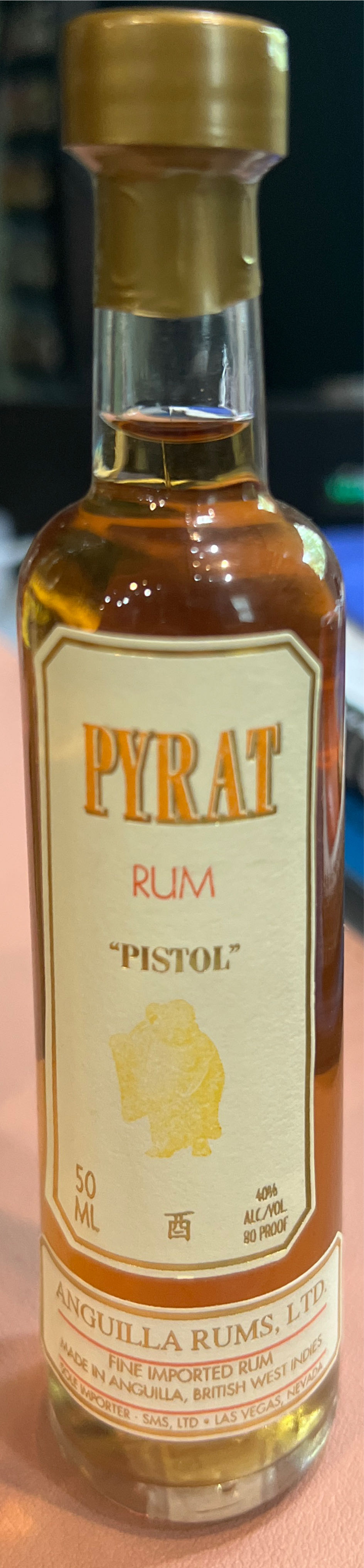Pyrat Rum - Cask 1623 - Anguila (750 mL) alcohol collectible - Main Image 3