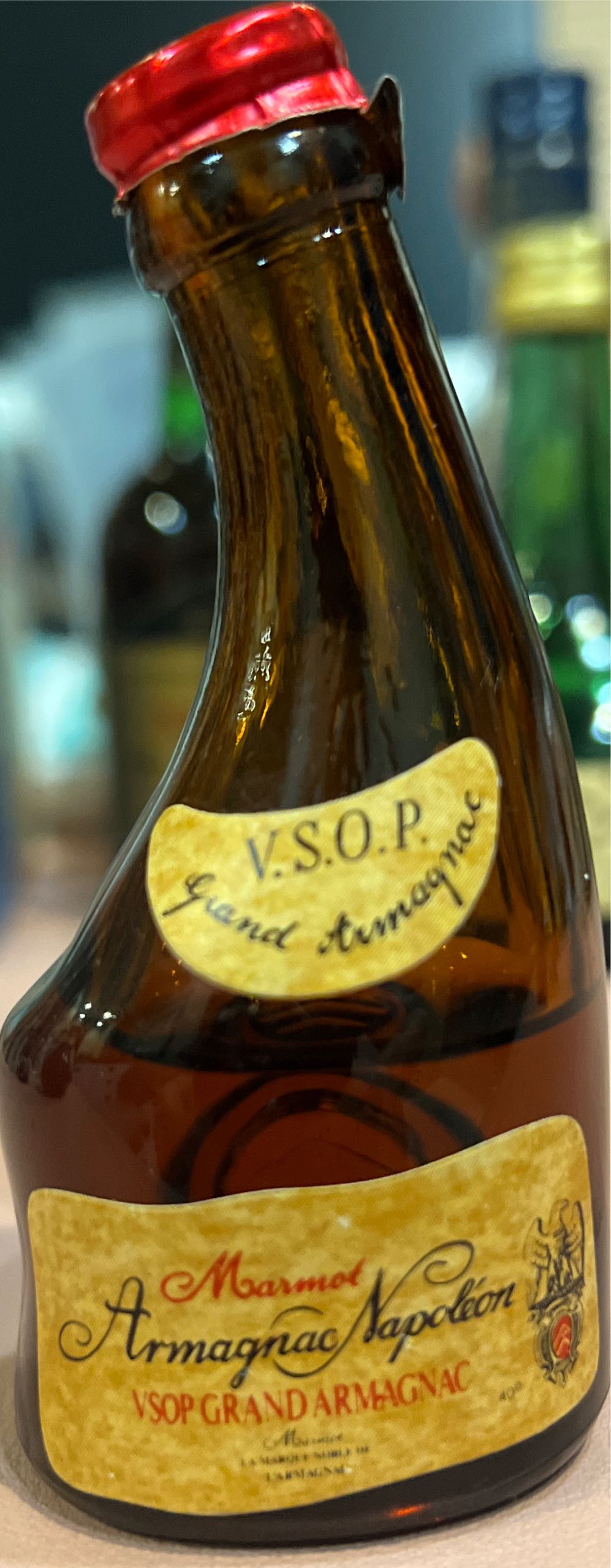 Marmot Cognac Napoleon - Marmot (30mL) alcohol collectible - Main Image 2