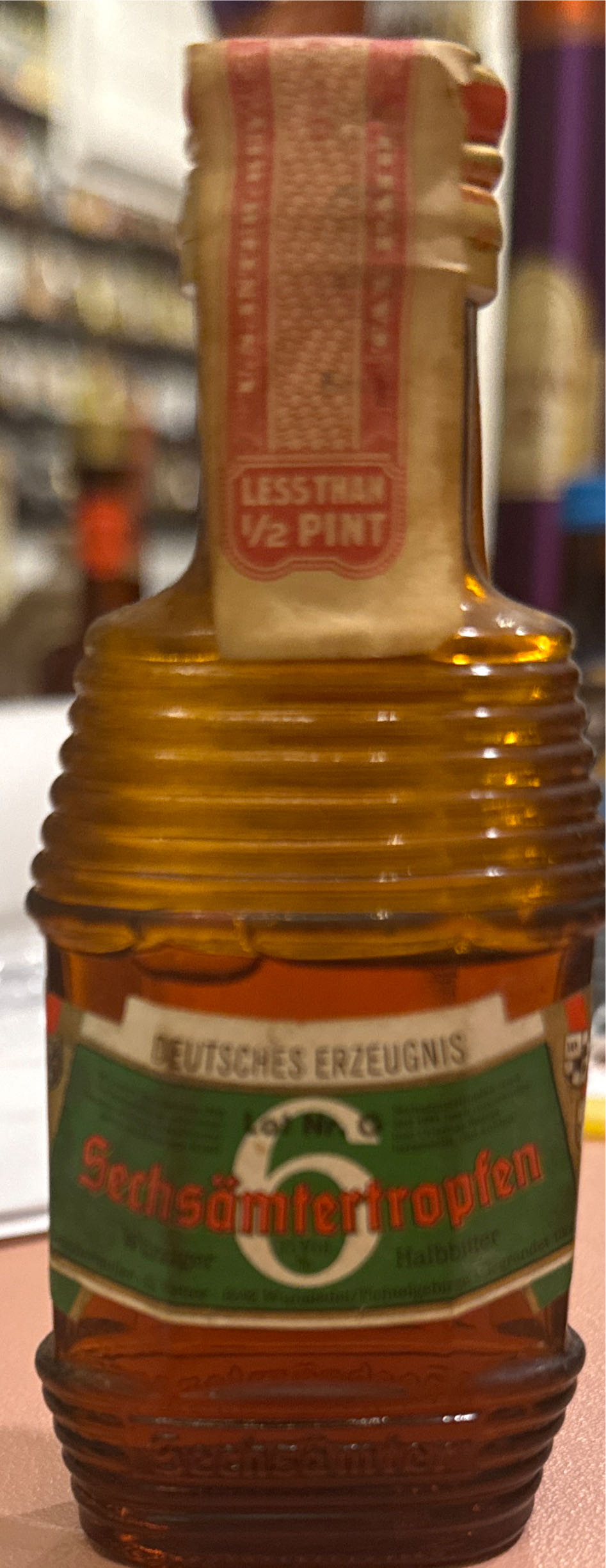 Sechsämtertropfen - Schwarze & Schlichte (40 mL) alcohol collectible - Main Image 2