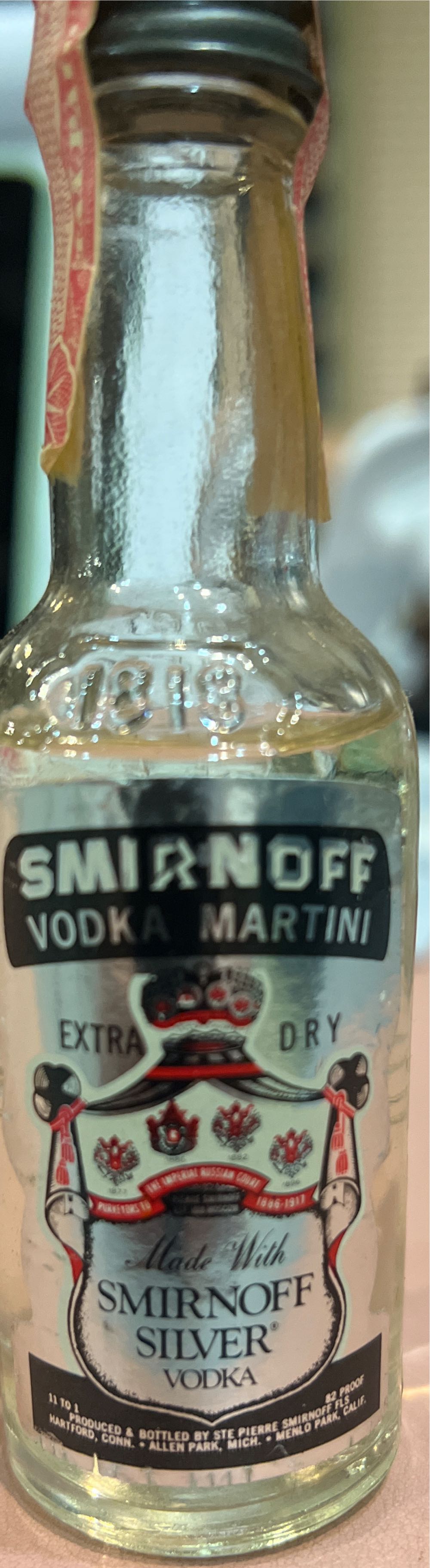 Smirnoff Silver - Ste Pierre Smirnoff FLS alcohol collectible - Main Image 3