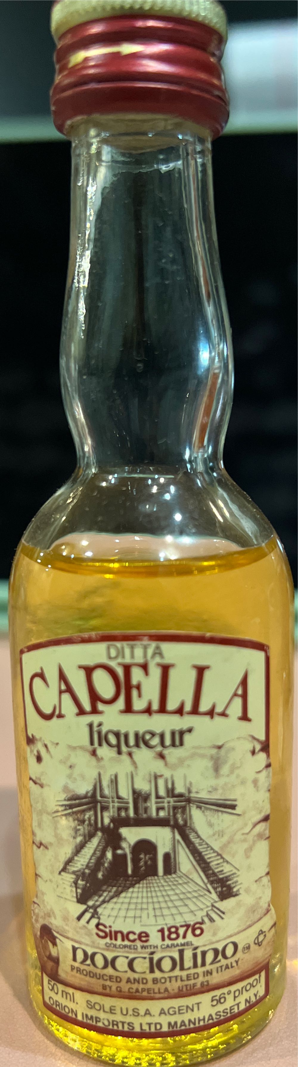 Ditta Capella Liqueur - Italy (50 mL) alcohol collectible - Main Image 2