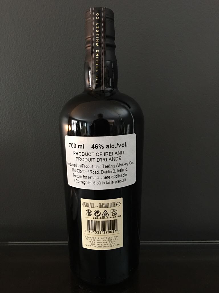 Teeling Small Batch - The Teeling Whiskey Co. (750 mL) alcohol collectible - Main Image 2