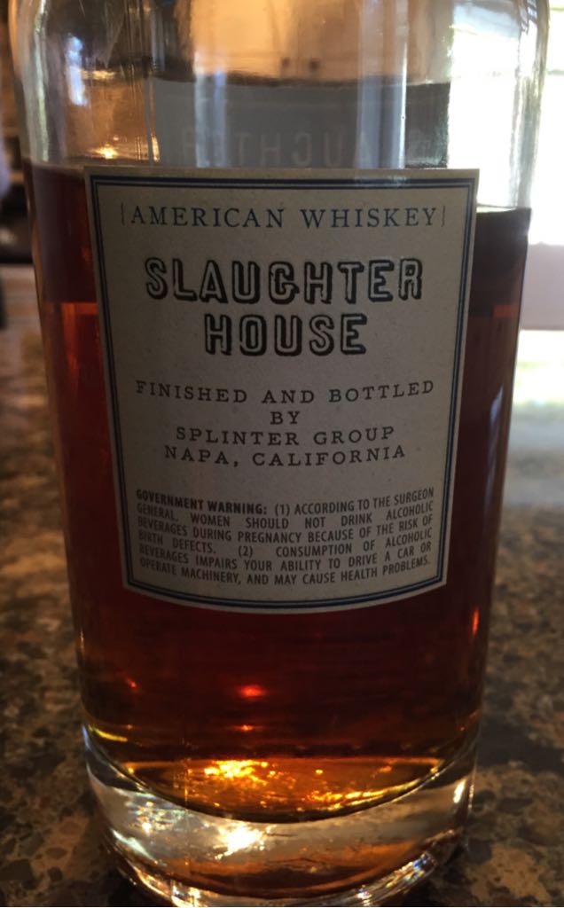 Slaughter House American Whiskey - Splinter Group (750 mL) alcohol collectible - Main Image 2