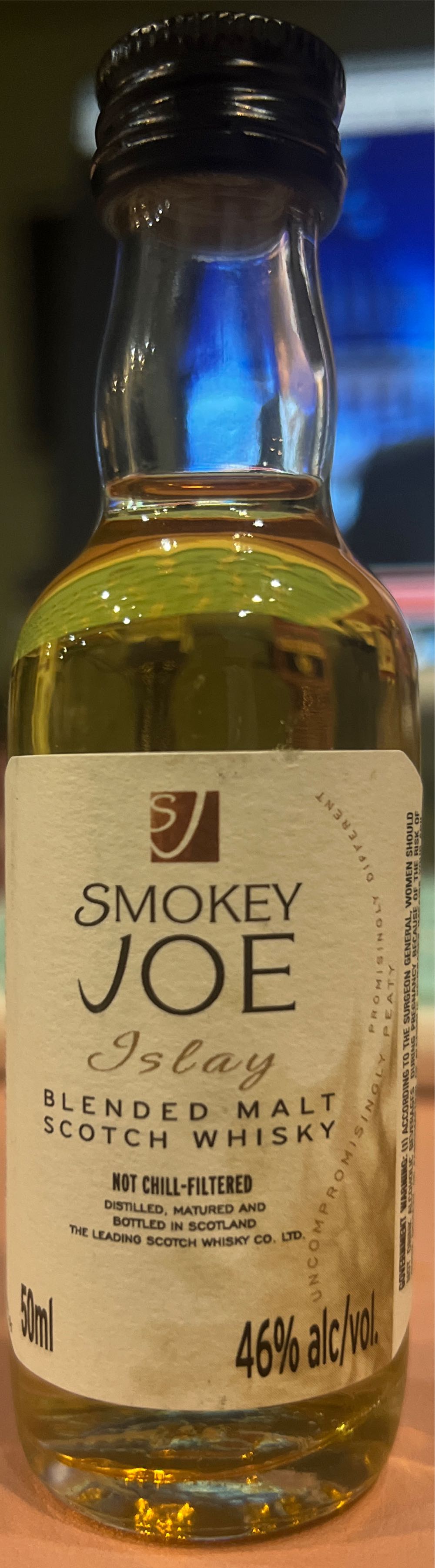 Smokey Joe - Saranty Imports (50 mL) alcohol collectible - Main Image 3