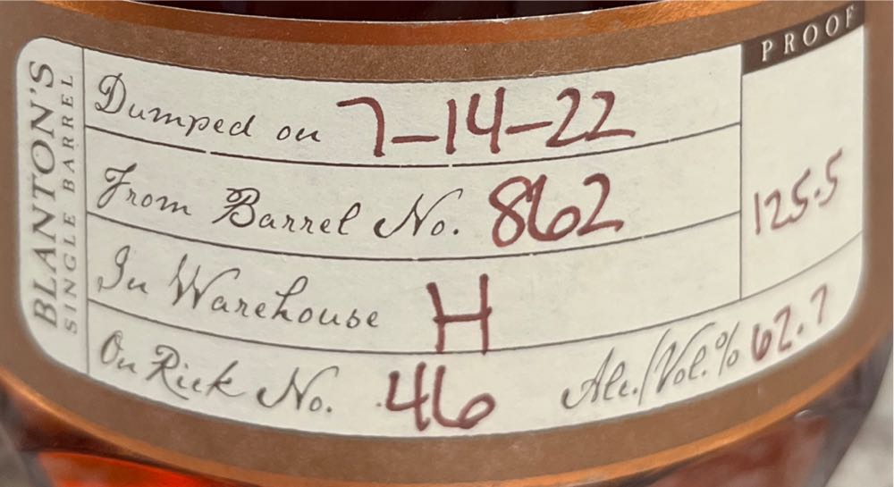 Blanton’s - SFTB - Buffalo Trace (750 mL) alcohol collectible - Main Image 2