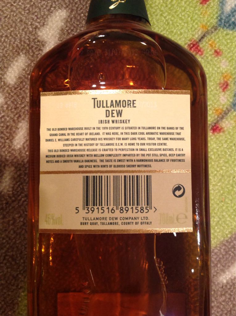 Tullamore D.E.W. Warehouse Release - Tullamore D.E.W. Company Ltd. (700 mL) alcohol collectible - Main Image 2