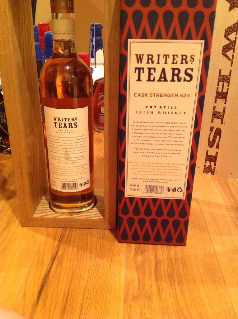 Writer’s Tears Cask Strength 52% - Writer’s Tears Whisky Company (700 mL) alcohol collectible - Main Image 2