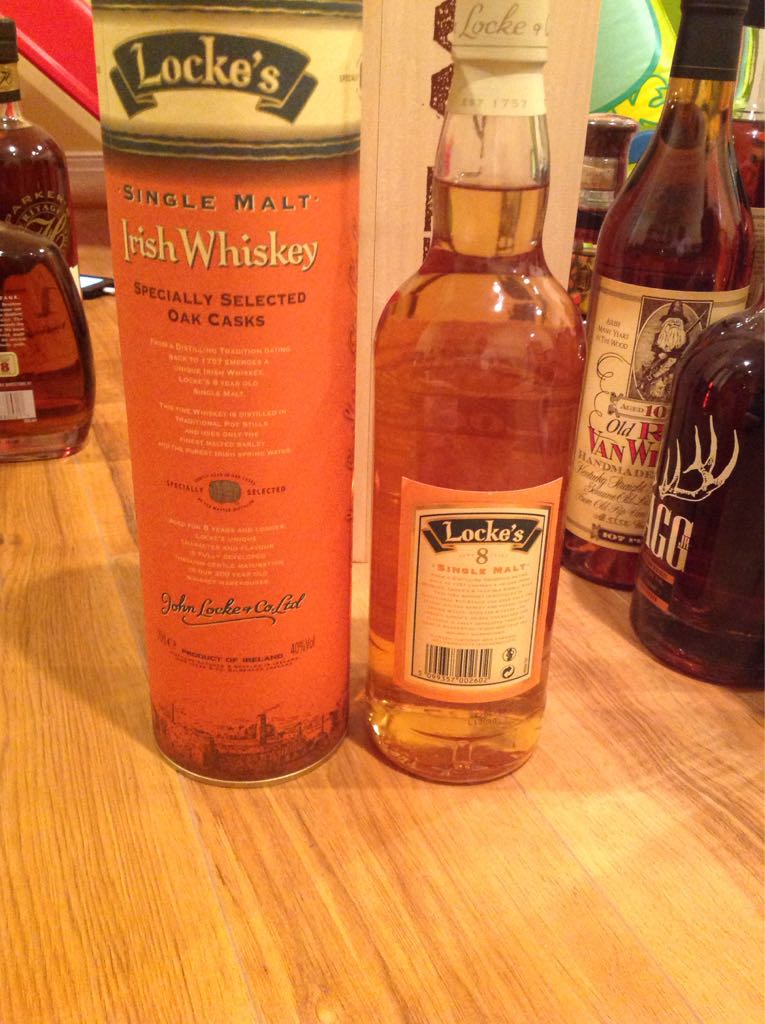 Locke’s Single Malt  - Cooley Distillery (700 mL) alcohol collectible - Main Image 2