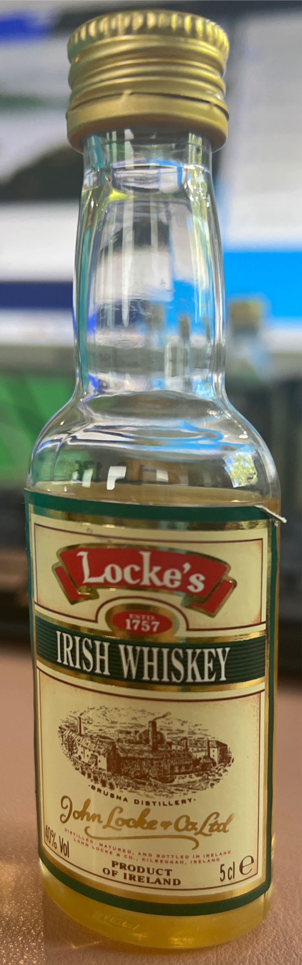 Locke’s Single Malt  - Cooley Distillery (700 mL) alcohol collectible - Main Image 4