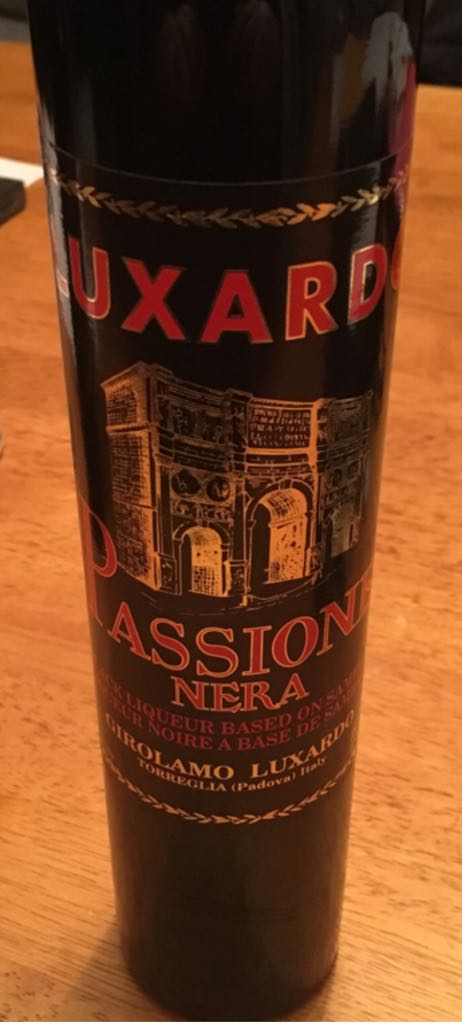 Luxardo Passion Nera - Girolamo Luxardo (375 mL) alcohol collectible - Main Image 2