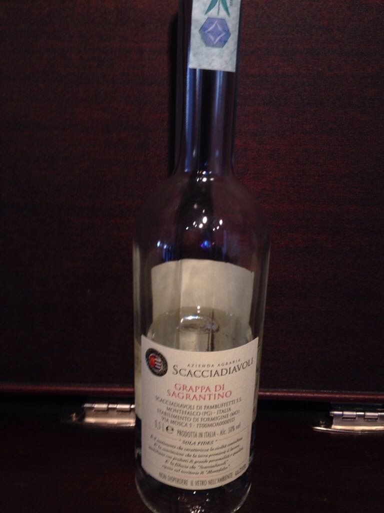 Grappa Di Sagrantino - Scacciadiavoli alcohol collectible - Main Image 2
