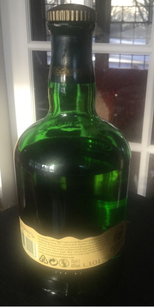 Connemara 12 Year Peated Single Malt Irish Whiskey - Cooley Distillery (700 mL) alcohol collectible - Main Image 2