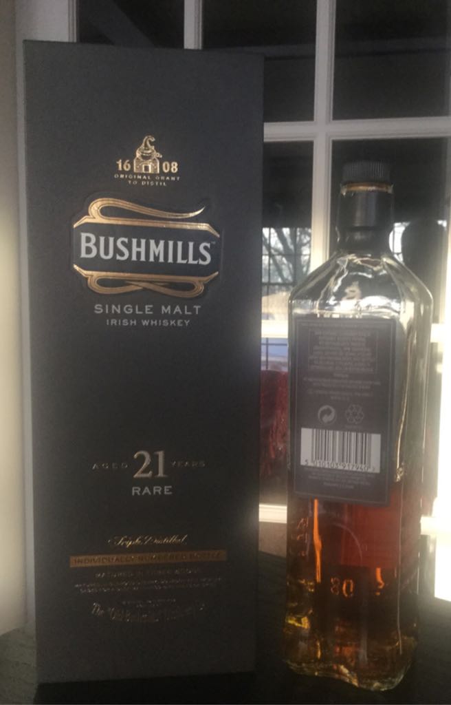 Bushmills 21 Year Rare 2014 - The ’Old Bushmills’ Distillery (700 mL) alcohol collectible - Main Image 2