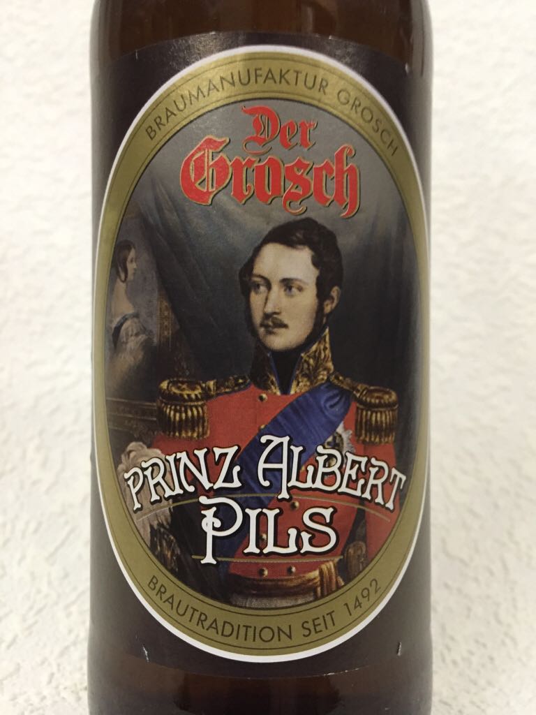 Grosch - Prinz Albert Pils - Privatbrauerei Grosch, Rödental (500 mL) alcohol collectible - Main Image 2