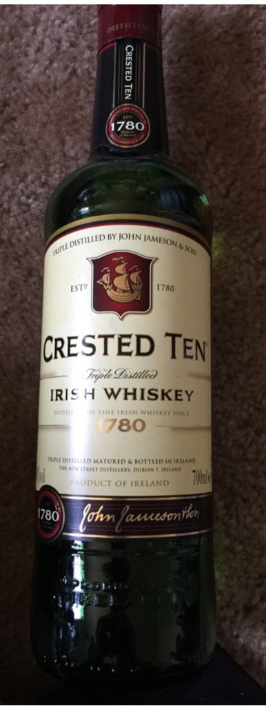 Jameson Crested Ten - John Jameson & Son alcohol collectible - Main Image 1