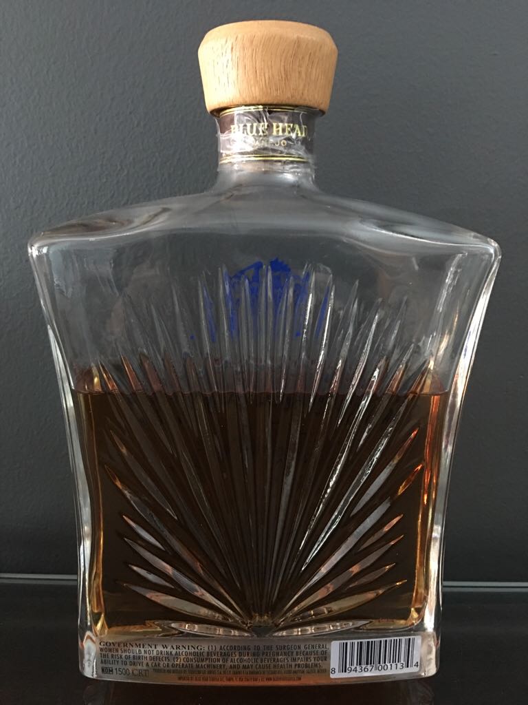 Blue Head Anejo - Tequilera Las Juntas. S.A. De C.V. (750 mL) alcohol collectible - Main Image 2