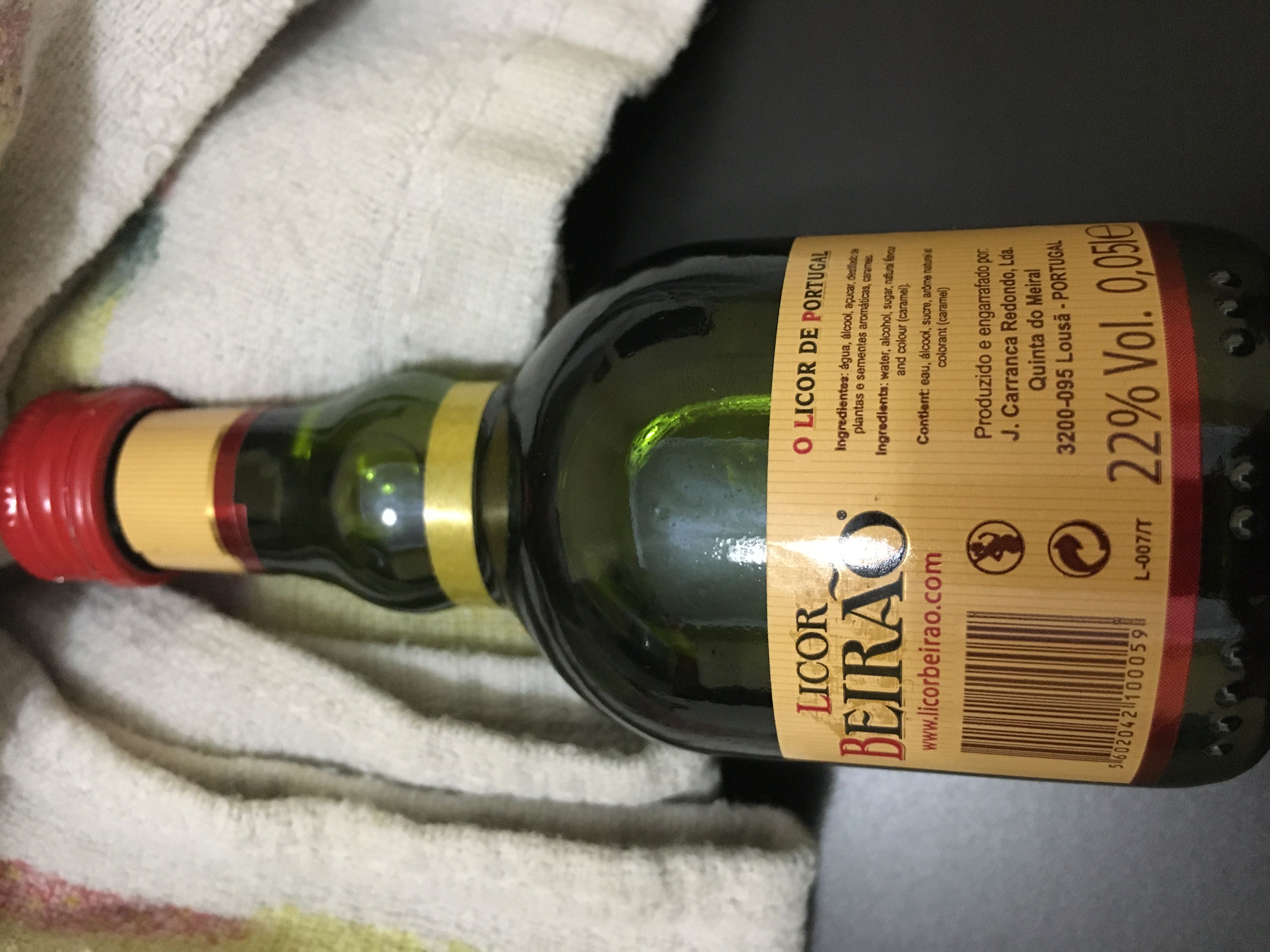 Licor Beirão - J. Carranca Redondo (50 mL) alcohol collectible - Main Image 2