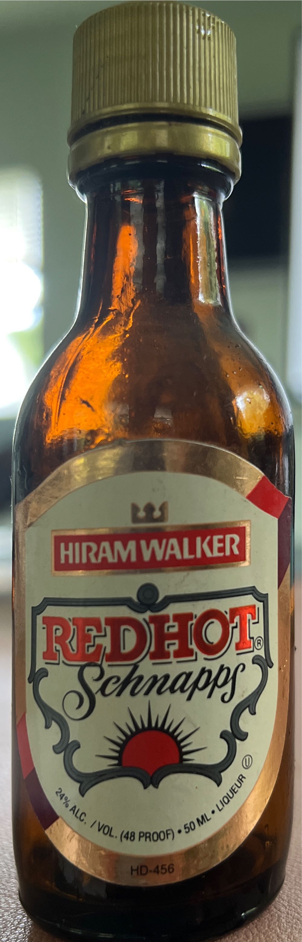 Hiram Walker Red Hot - Hiram Walker (750 mL) alcohol collectible - Main Image 2