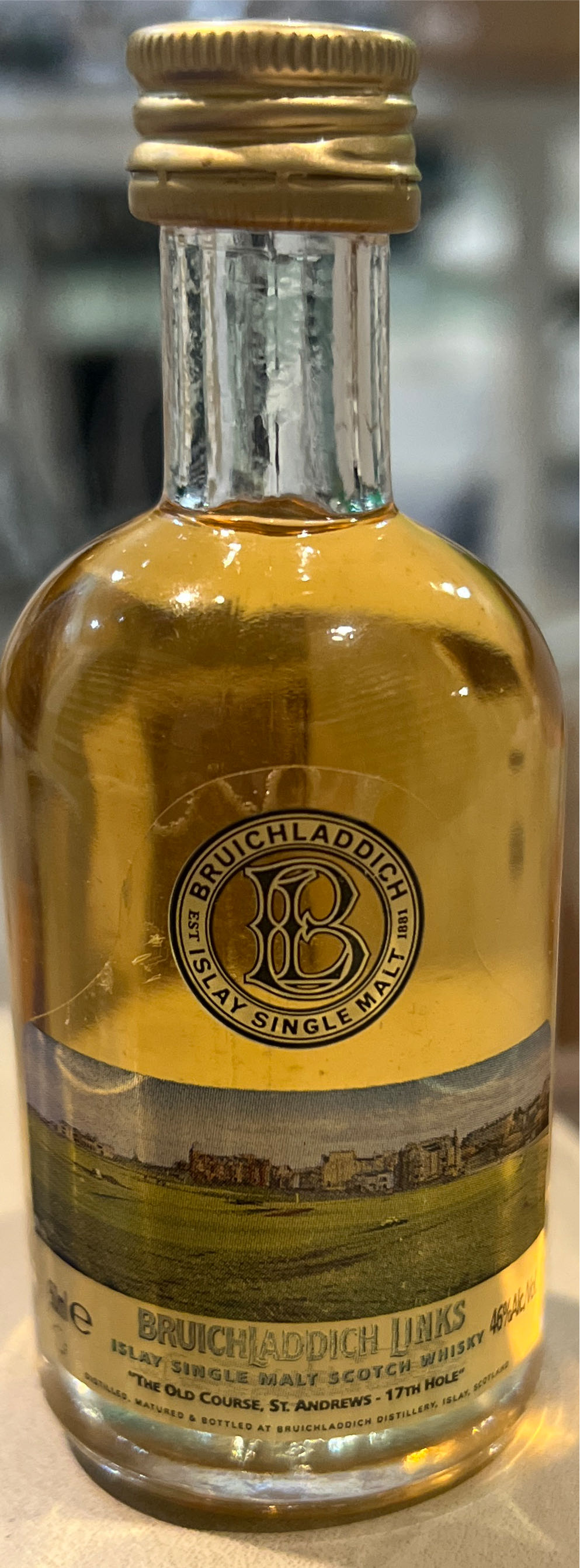 Bruichladdich Links Turnberry 14 - Bruichladdich Distillery (750 mL) alcohol collectible - Main Image 2