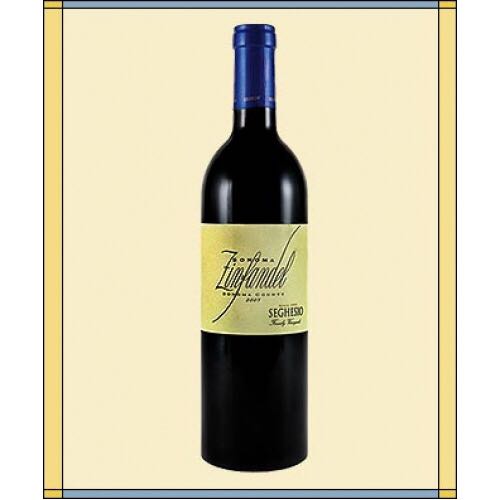 Seghesio Zinfandel, Sonoma County, California #340 - ? alcohol collectible - Main Image 1