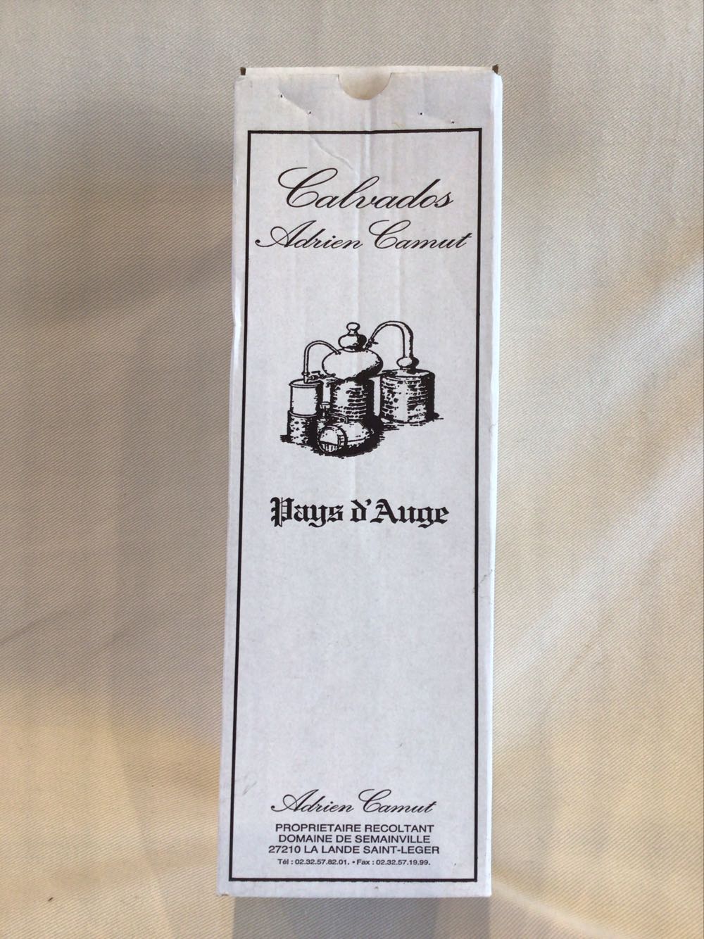 Adrien Camut Calvados Pays D’Auge - Adrien Camut (750 mL) alcohol collectible - Main Image 2