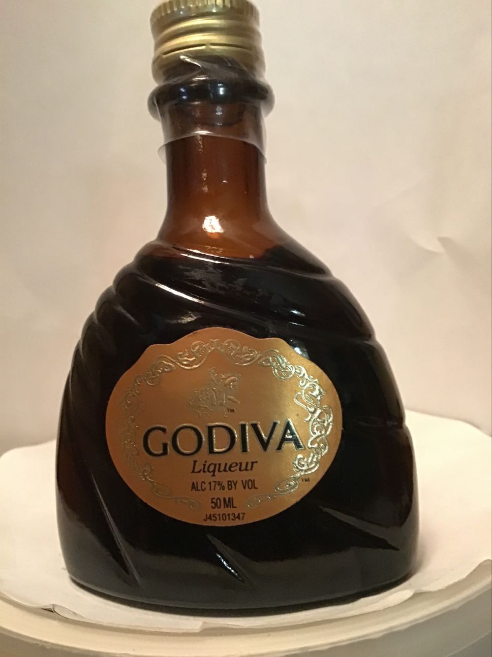 Godiva Dark Chocolate Liqueur & Mocha & White Chocolate - Godiva Liqueur Co. (50mL) alcohol collectible - Main Image 2