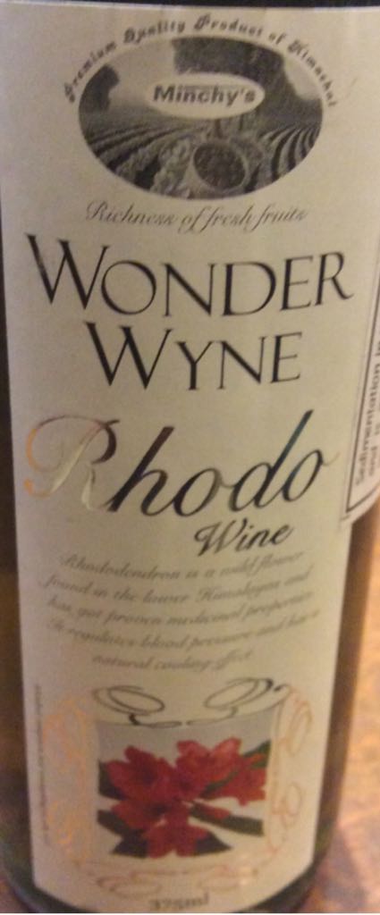 Wonder Wyne - Minocha Industries (375 mL) alcohol collectible - Main Image 1