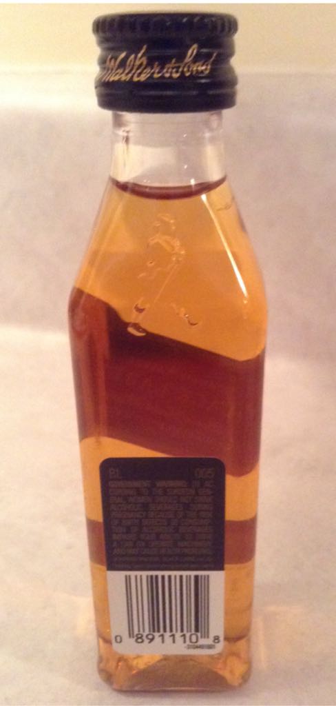 Johnnie Walker Black Label 12 Year Old - Johnny Walker & Sons (50 mL) alcohol collectible - Main Image 2