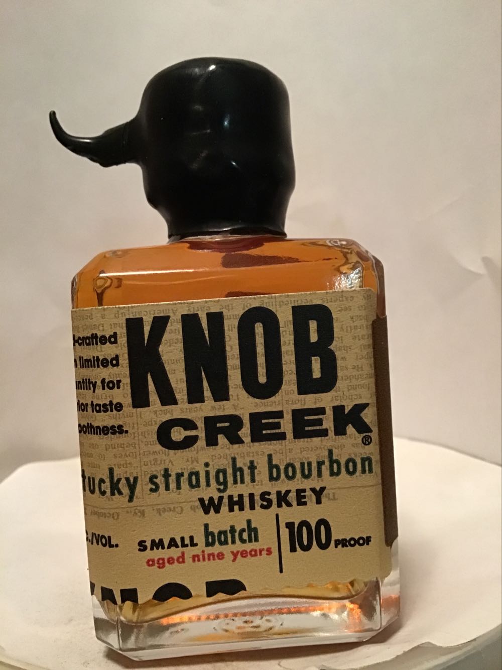 Knob Creek Rye & My. Straight & Smoked Maple - Jim Beam Distillery, Clermont, KY (50 mL) alcohol collectible - Main Image 2