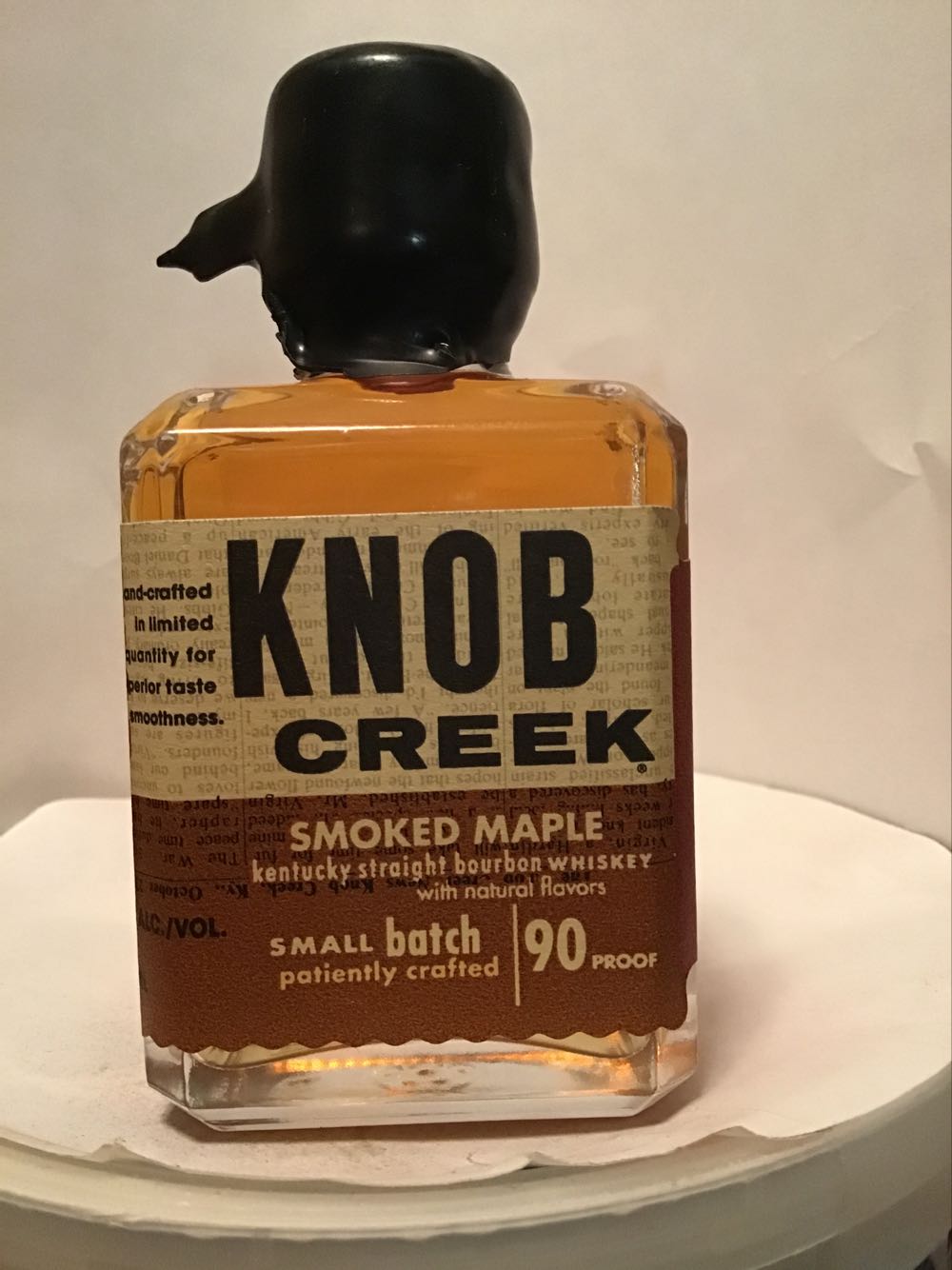 Knob Creek Rye & My. Straight & Smoked Maple - Jim Beam Distillery, Clermont, KY (50 mL) alcohol collectible - Main Image 3