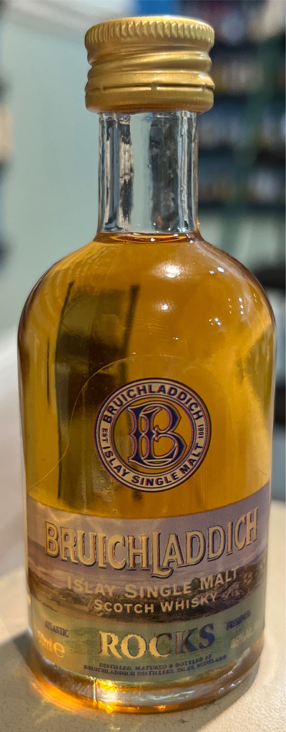 Bruichladdich Rocks - Bruichladdich Distillery (50 mL) alcohol collectible - Main Image 2