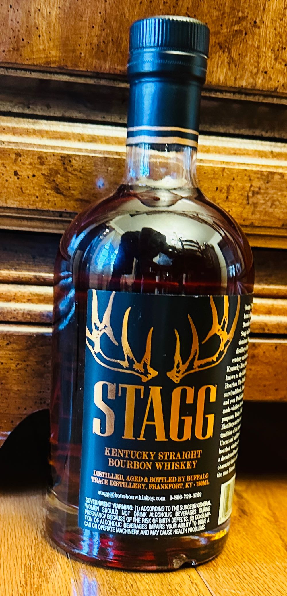 Stagg Jr  Batch 18 - Buffalo Trace Distillery (750 mL) alcohol collectible - Main Image 3