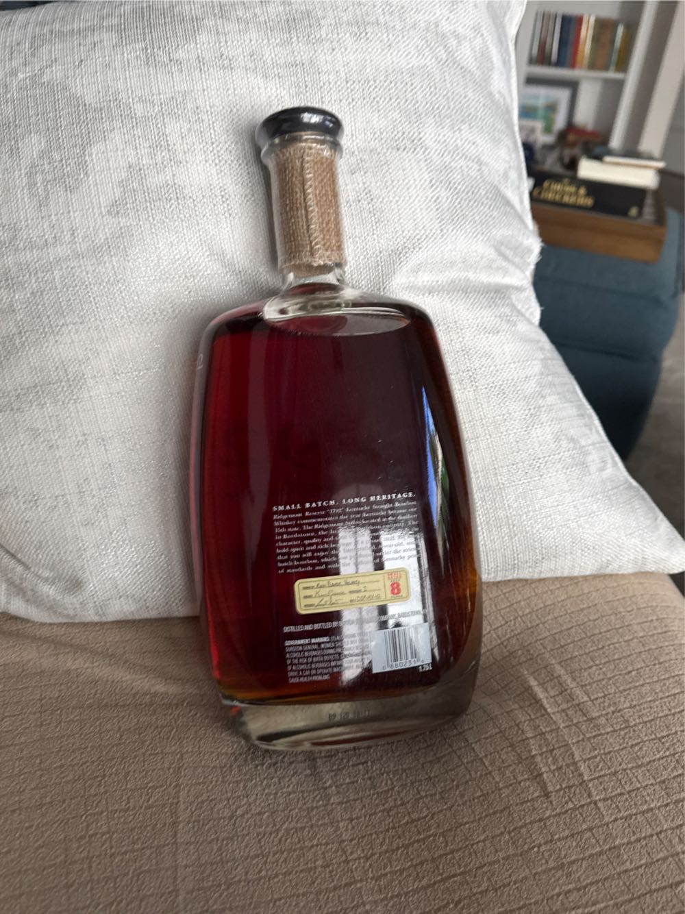 1792 Ridgemont Reserve Barrel Select Age Stated 8yr 1.75L - Barton 1792 Distillery (1.75 L) alcohol collectible - Main Image 2