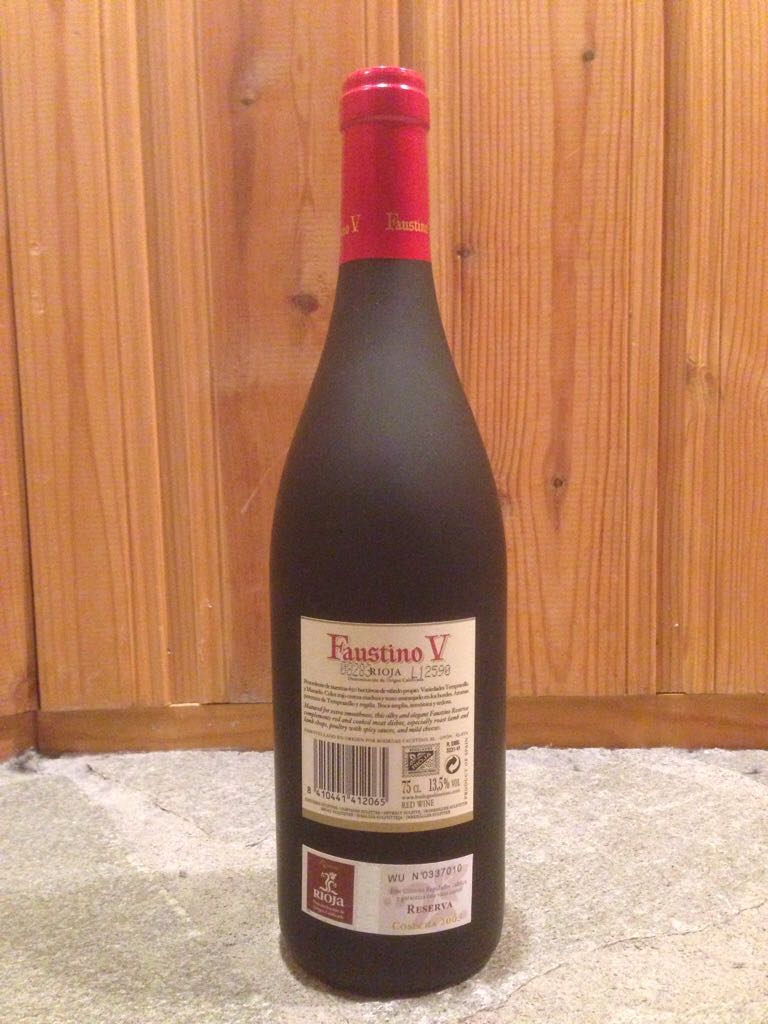 Faustino v - Bodegas Faustino (750 mL) alcohol collectible - Main Image 2