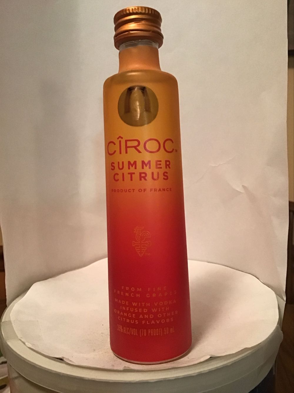 Ciroc Apple & Peach & Summer Citrus - Ciroc Distilling Company (50 mL) alcohol collectible - Main Image 3