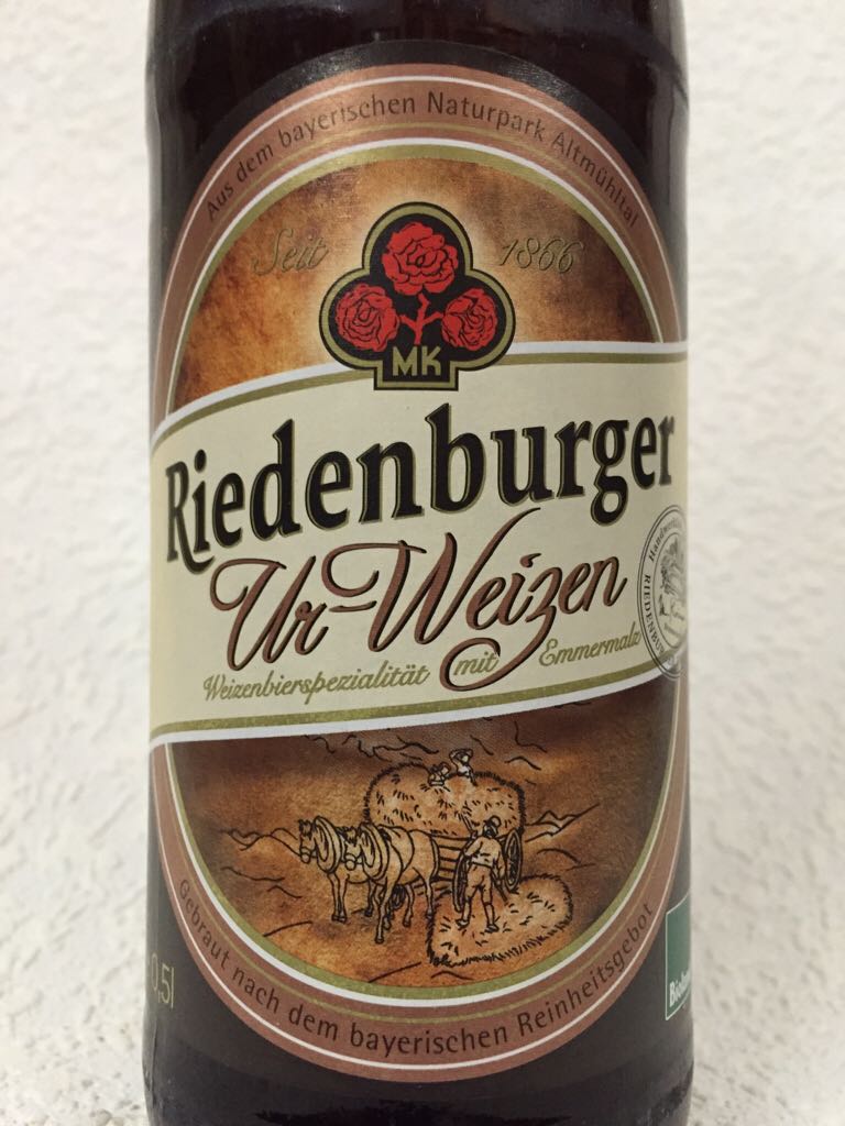 Riedenburger - Ur-Weizen - Riedenburger Brauhaus Michael Krieger (500 mL) alcohol collectible - Main Image 2