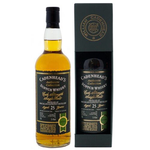 Cadenhead’s MacAllen 21 Years - MacAllen (0,7L) alcohol collectible - Main Image 1