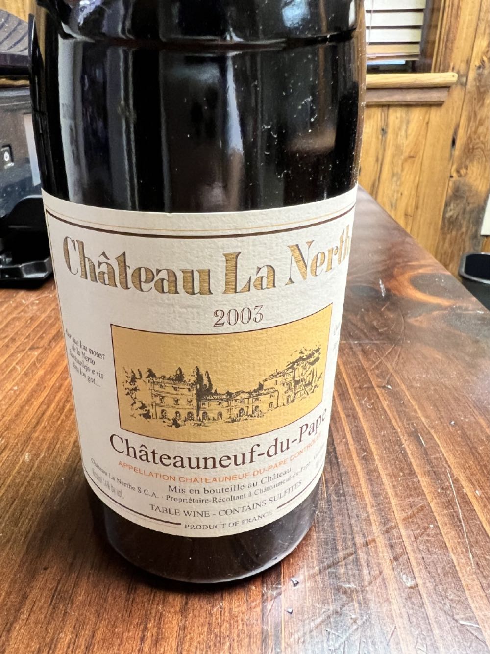 Châteauneuf Du Pape 2003 - Club Des Sommeliers (750 mL) alcohol collectible - Main Image 3