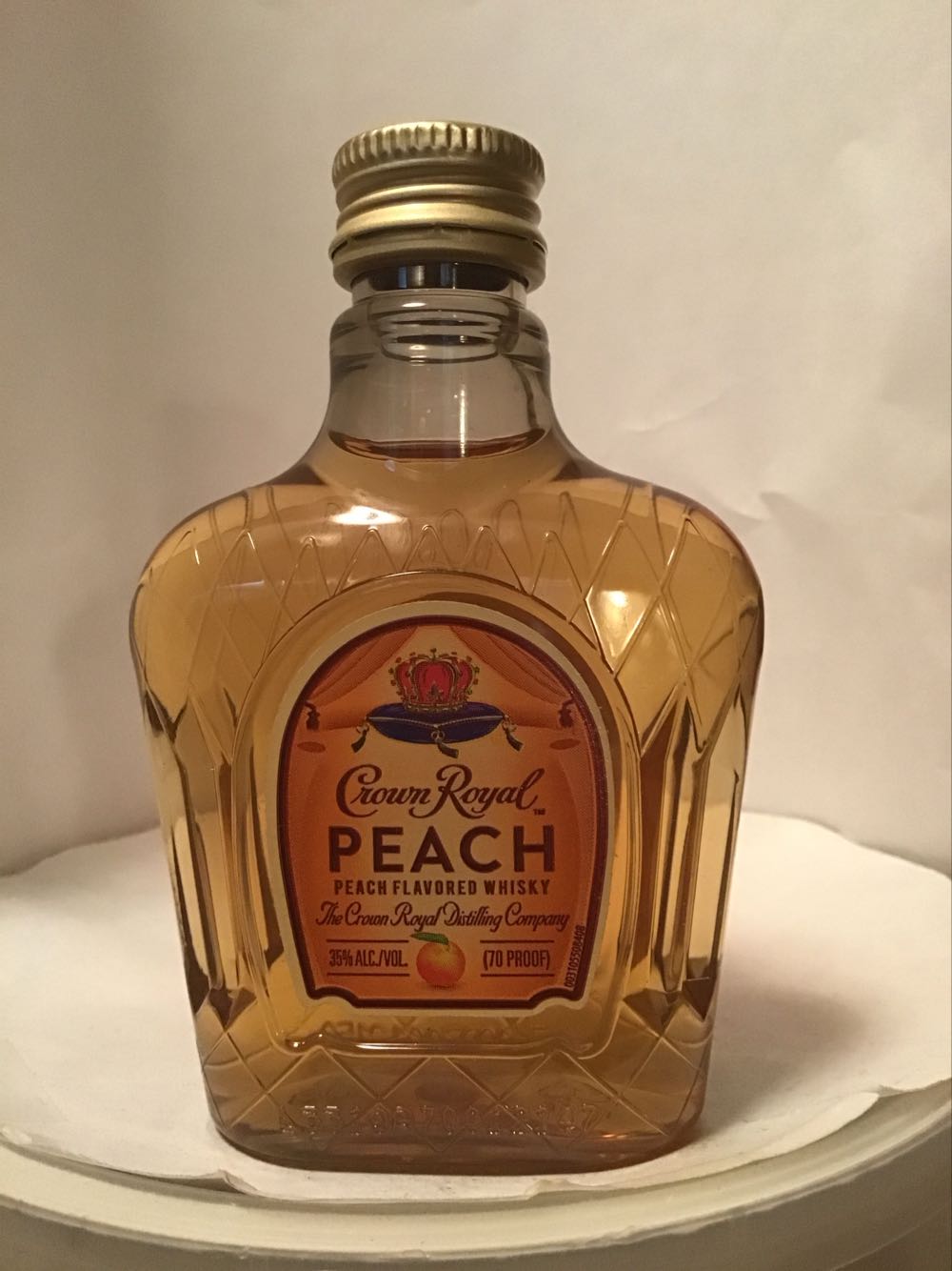 Crown Royal Honey & Apple & Peach - Crown Royal Distilling Co. (50 mL) alcohol collectible - Main Image 3