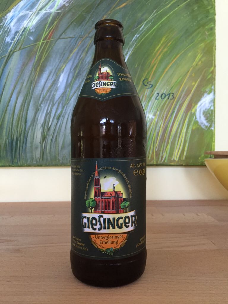 Giesinger - Untergiesinger Erhellung - Giesinger Bräu München (500 mL) alcohol collectible - Main Image 2
