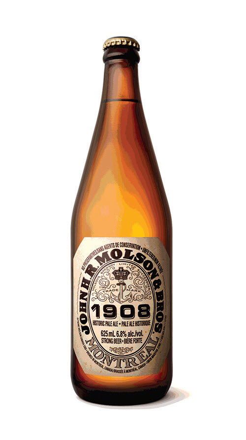 John H.R. Molson & Bros 1908 - Molson (625 mL) alcohol collectible - Main Image 1