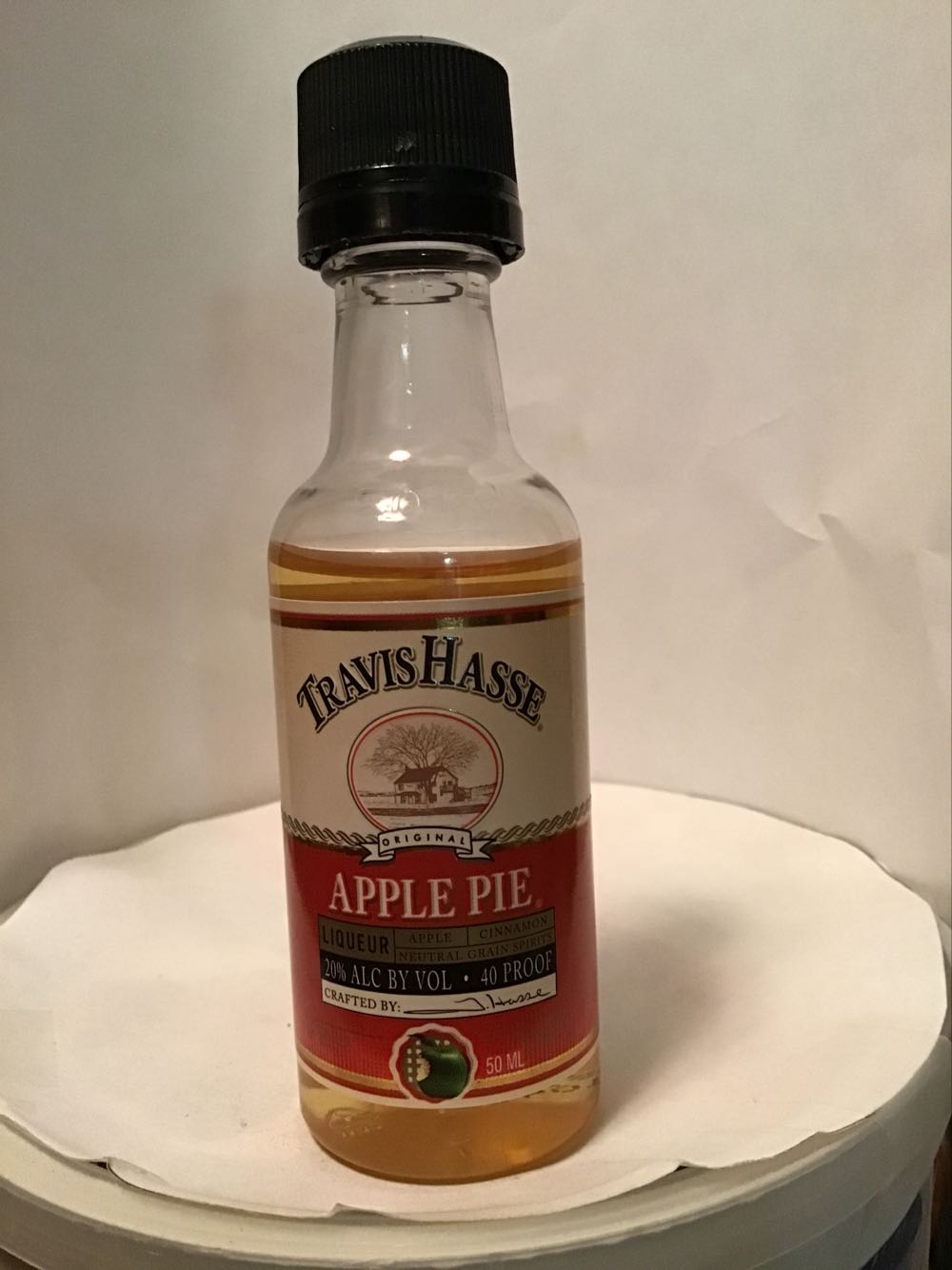Travis Hasse Cherry Pie & Apple Pie - Travis Hasse Distilling Co. (50 mL) alcohol collectible - Main Image 2