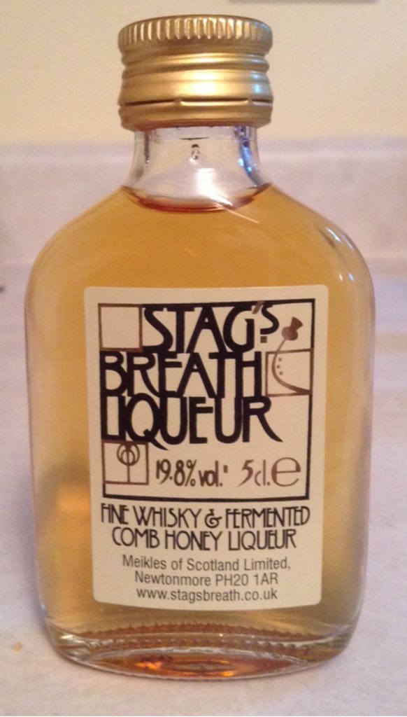 Stag’s Breath Liqueur - Meikles Of Scotland (50 mL) alcohol collectible - Main Image 1