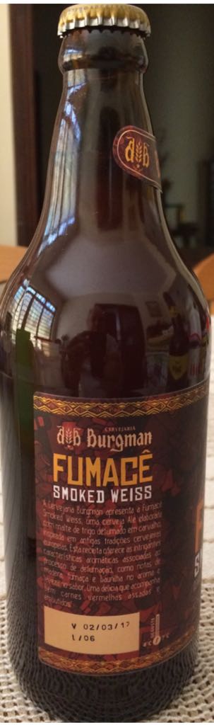 Fumace - Cervejaria Burgman (600 mL) alcohol collectible - Main Image 2